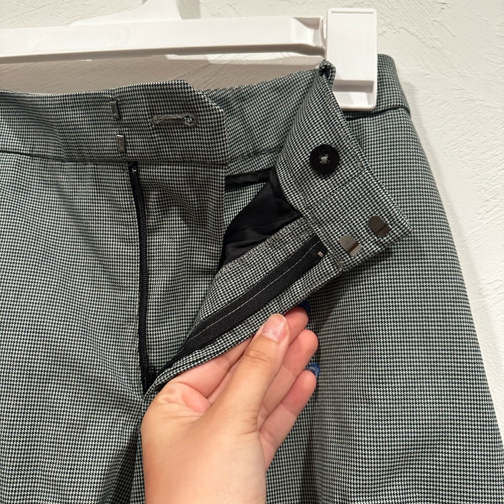 Mango Plaid work style pants!